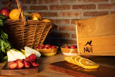 Deshidratador solar NUI - frutas frescas